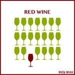 النبيذ الأحمر فقط