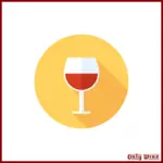 葡萄酒杯标志