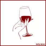 Señora y el vino