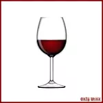 Значок вина стекла