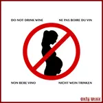 No beber vino