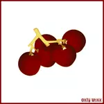 Rode druiven afbeelding