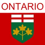 Ontario symbol vektorové ilustrace