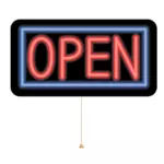 Sign ''open''