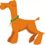 Orange Hund