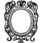 Moldura de espelho vintage