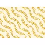 Gouden decoratief patroon