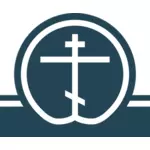 Grafika wektorowa Ortodox religijny symbol