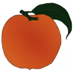 Персиков векторное изображение