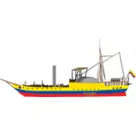 桨轮船图像