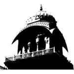 Imagem vetorial de torre de vigia do Palácio