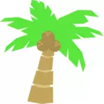 Palm tree ritning