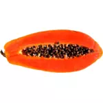 Papaya-Scheibe