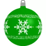 緑のクリスマス装飾