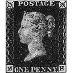 Vintage-postimerkki