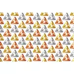 Lesklé hladké trojúhelníky