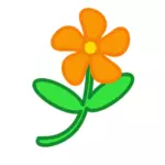 Flower clip art vector