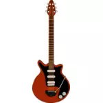 Image clipart vectoriel guitare électrique