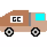 Ruskea kuorma-auton kuva