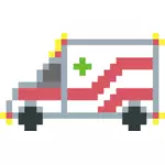 ピクセル アート救急車