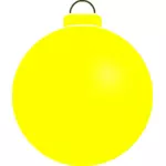 Простой желтый шар