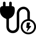 Power kabel ikonen