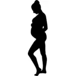 Pregnancy Silhouette Clip Art