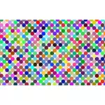 Dotty pattern in many colors