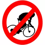 Запрет на велосипедах