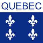 Quebec symbol wektor rysunek