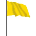 Bandeira de corrida amarelo
