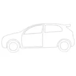 رسم سيارة