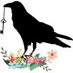 Raven met sleutel
