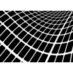 Patrón de rectángulos en blanco y negro