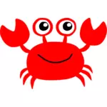 Rød krabbe
