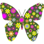 Blumige Schmetterling