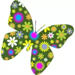 Floral butterfly