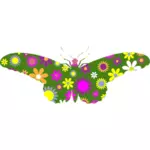 Винтажные бабочка Иллюстрация
