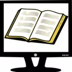 Book on monitor