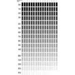 Vektorgrafikk utklipp av nyanser av grått palett