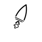 简单的火箭素描