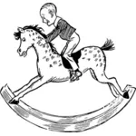Keinuvan hevosen kuva