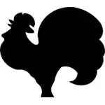 मुर्गा बाह्यरेखा छवि