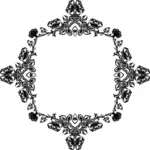 Mawar frame vektor gambar