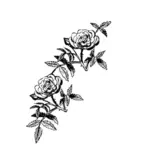 Dekorasi bunga mawar
