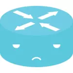 Tembel ağ emoji