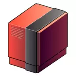 Gekleurde computer