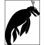 Sea Monster silhouette