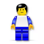 Lego man vector graphics