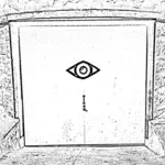 Mata pada pintu